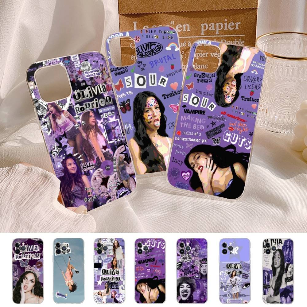 Mini Electric Sewing Machine Handheld - Singer O-Olivia-R-rodrigo-s Transparant hoesje voor iPhone