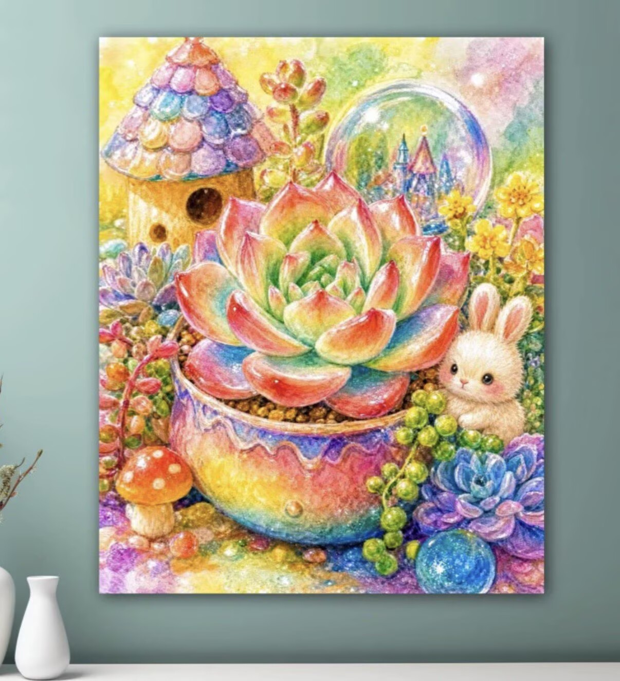 9CT 11ct Succulenten Print Kit - Cotton Embroidery Thread Skeins recensie en prijs