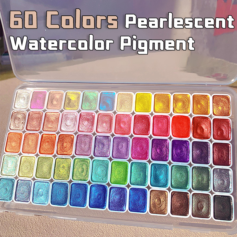 20/24/60/72 kleuren parel aqua - Watercolor Paint Set Solid Pigment recensie en prijs