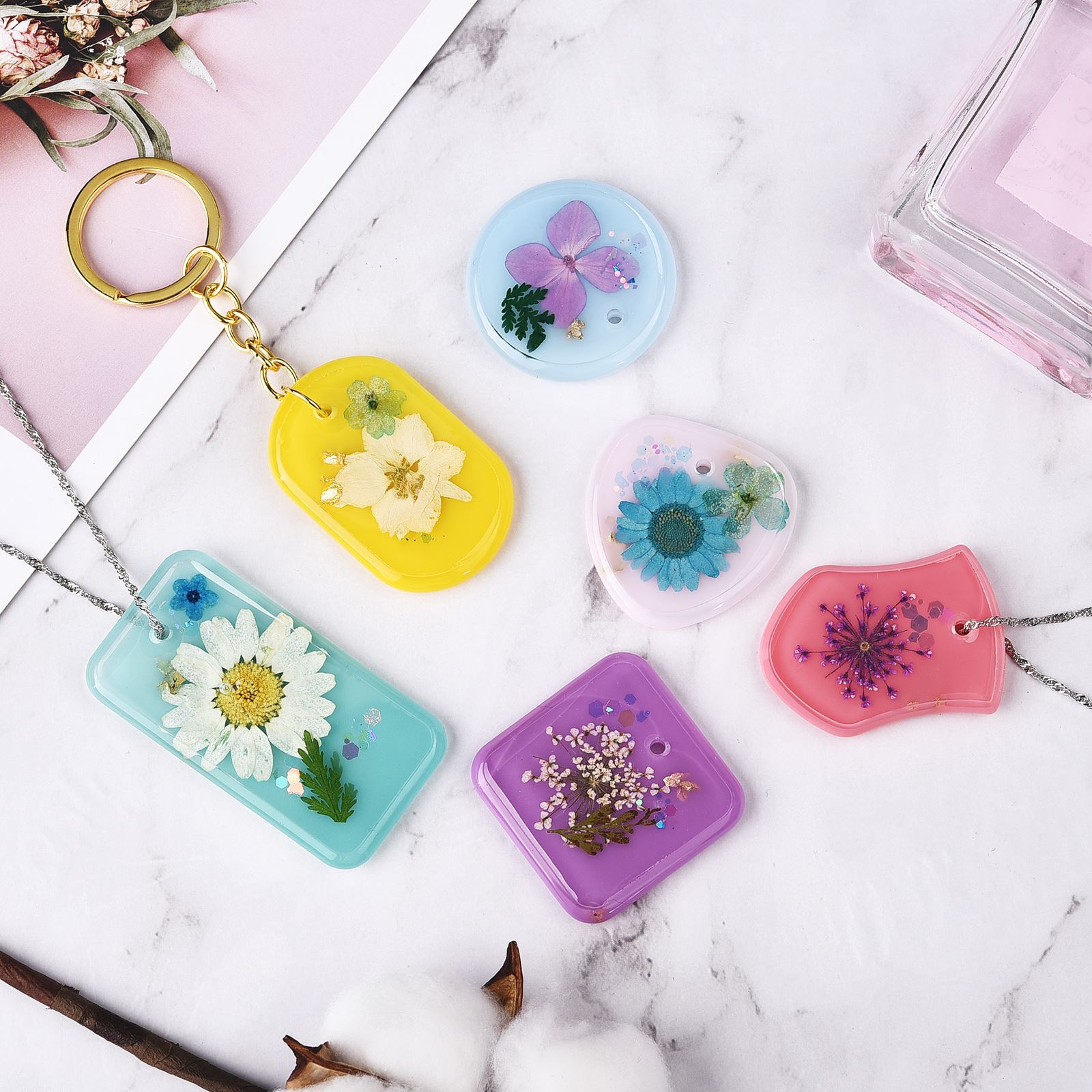 Diy Sleutelhanger Hanger Silic - Silicone Epoxy Resin Molds Set recensie en prijs