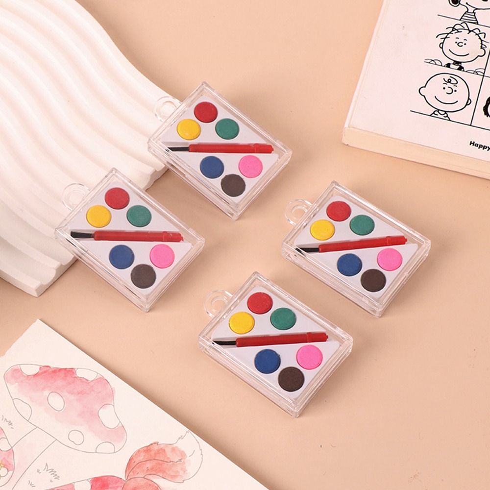 Draagbaar met schilderkwast Aq - Watercolor Paint Set Solid Pigment recensie en prijs