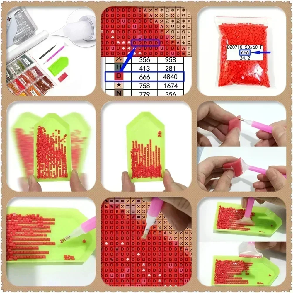 1PC frameloze 5D Diamant Schil - Painting Supplies recensie en prijs